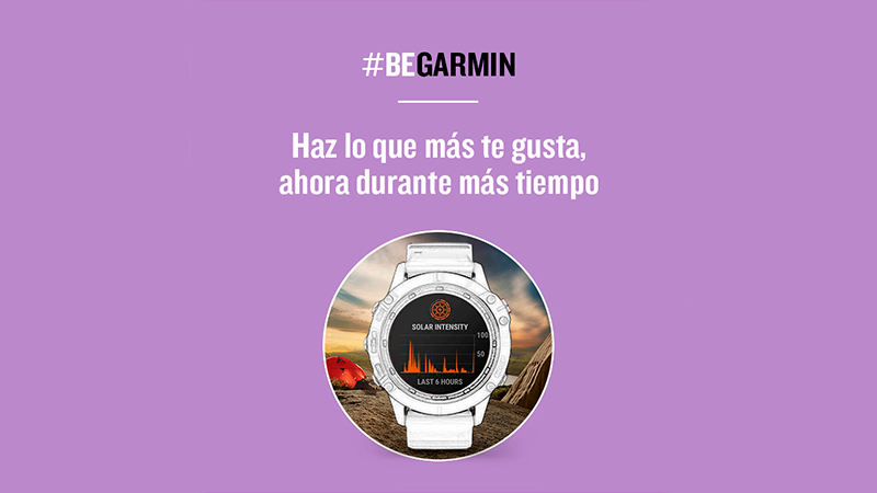 Relojes con carga solar de Garmin - Garmin Uruguay